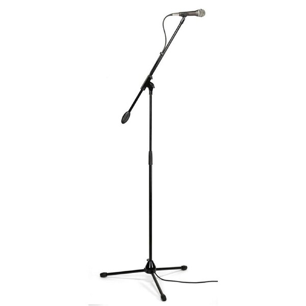 Samson Q7VP Dynamic Professional Microphone Stand w/ Carry Case Clip/Cable/Mic