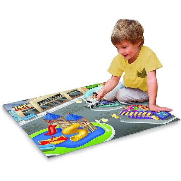 Disney Pixar Toy Story 80x70cm Megamat Playmat w/ Vehicle Kids 3y+ Asst