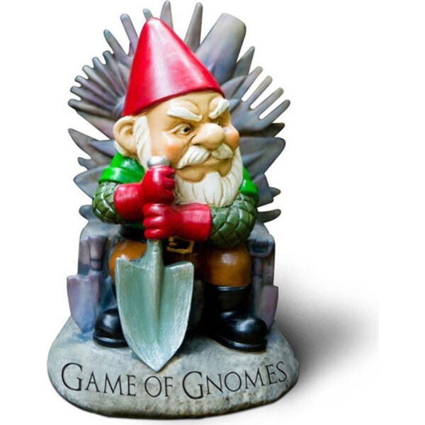 BigMouth 23.3cm Game Of Gnomes Garden/Yard Gnome Statue Lawn Decoration/Decor