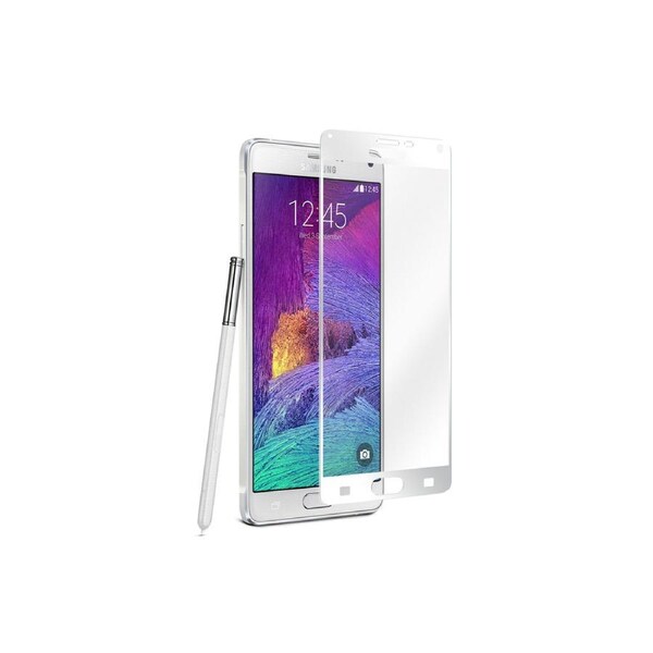 Tough 0.3 Tempered Glass Screen Protector Guard for Samsung Galaxy Note 4 White