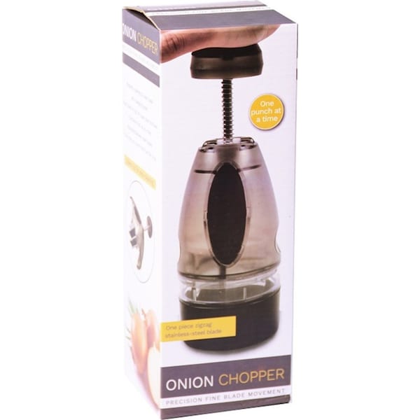 Manual Food Onion Chopper Vegetable Fruit Push Slicer/Cutter Garlic Dicer Chop