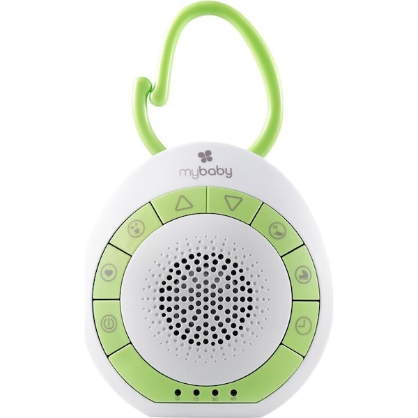 Homedics MyBaby SoundSpa/Music On The Go Speaker for Stroller/Pram White/Green