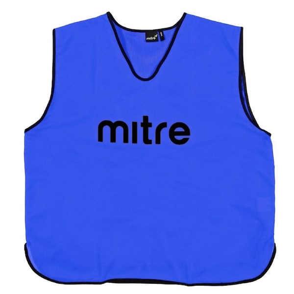 Mitre XS-S Family Running/Soccer/Rugby/Basketball Sports Vest Training Bibs BLU
