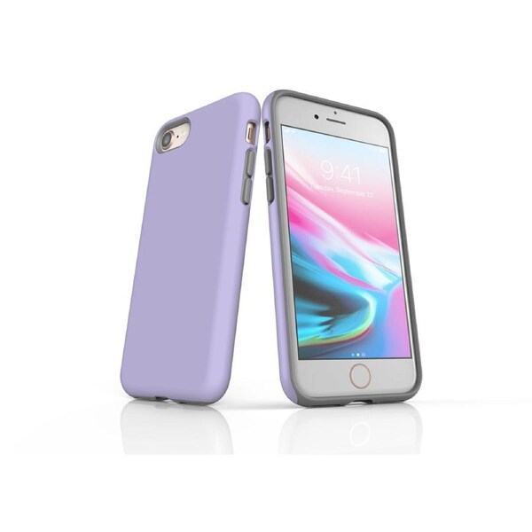 Lavender For iPhone SE (2020),8 & 7 Tough Case,Protective Back Cover