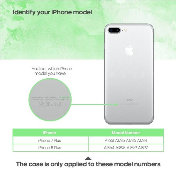 Lavender For iPhone 7 Plus Tough Case, Protective Back Cover