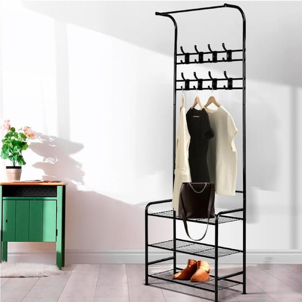 179cm Artiss Clothes Rack Airer Coat Stand Hanger Rail Closet