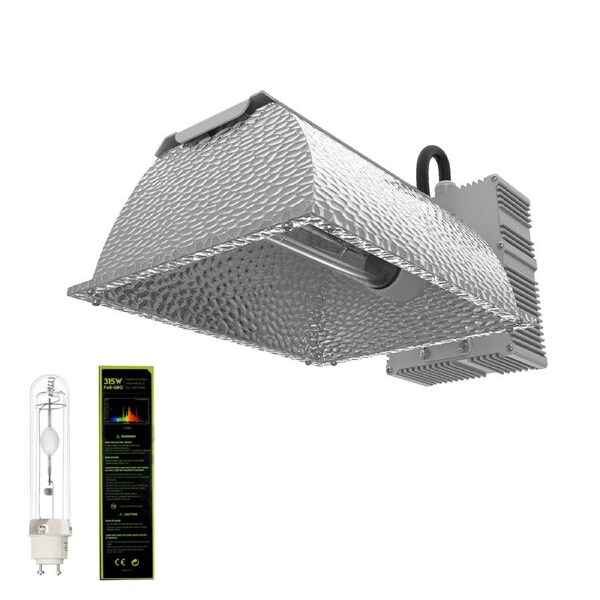 Clearance 315W CMH 3100K Ceramic Metal Halide Reflector Ballast Kit Bundle Indoor Hydro