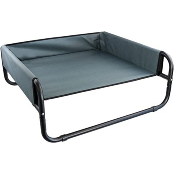 Paws & Claws 70x70x20cm Heavy Duty Elevated Walled Dogs/Pets Durable Bed Medium