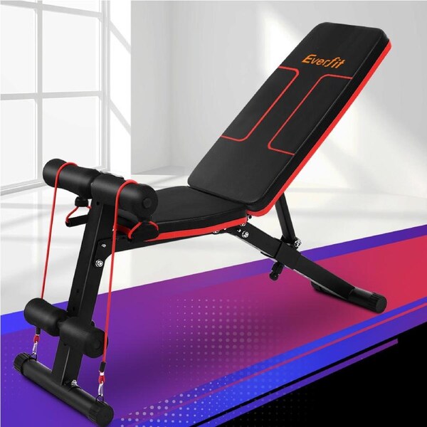 150 kg Capacity Everfit Weight Bench Adjustable FID Bench Press Home Gym