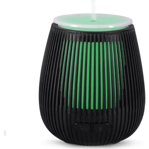 Essential Oil Aroma Diffuser USB - 100ml Black Portable Ultrasonic Car Humidifier