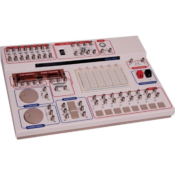 Maxitronix 300 in 1 Electronics Lab Kit for ages 10 and up manual included