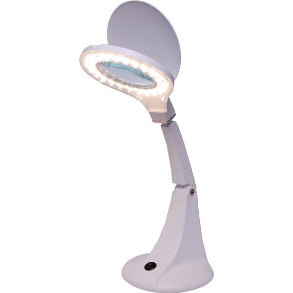 Inspect-A-Gadget LED Desk Mount Magnifying Lamp 95mm 3 Diopter for Soldering