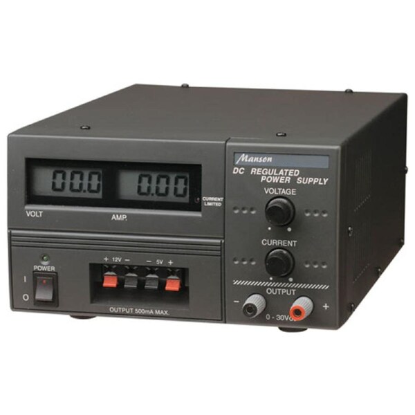 30V 3A Regulated Power Supply