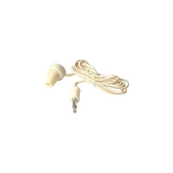 Single Magnetic Earpiece or Earphone for Radios TV 3.5mm Plug 1m Cord