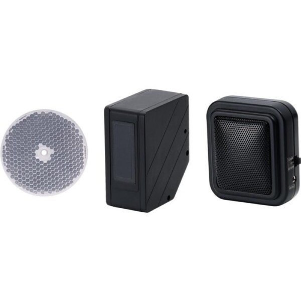 DOSS Wireless Laser Door Entry Security Beam Alarm Buzzer for Shops 100m Range