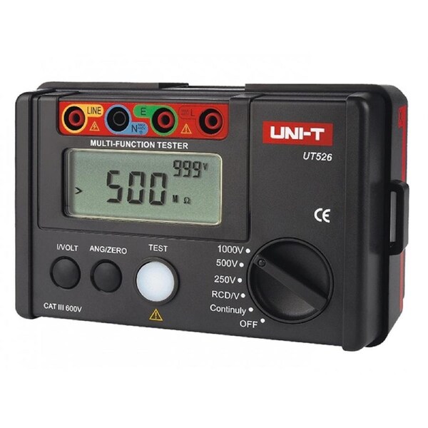 AEGIS CZ20073 UNI-T UT526 Combo CATIII Insulation & RCD Multifunction Tester