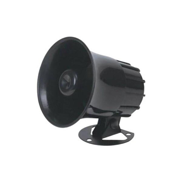 6-15V Surface Mount Magnetic Coil Siren Alarm Simple Two Wire Connection