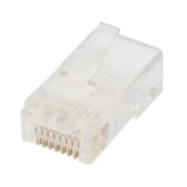Cabac RJ45 8P8C 1000PK Cat6 1 Piece Low Contact Resist UTP Plug