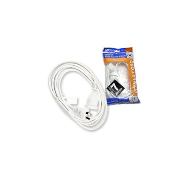 Sansai 7m 10A 240V Colour Plastic Bag Pack Power Extension Cord