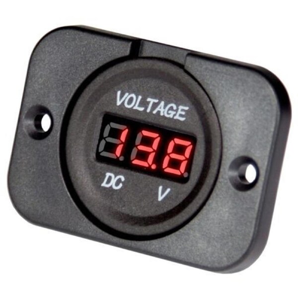 AERPRO Panel Mount Led Voltmeter Display Input Voltage