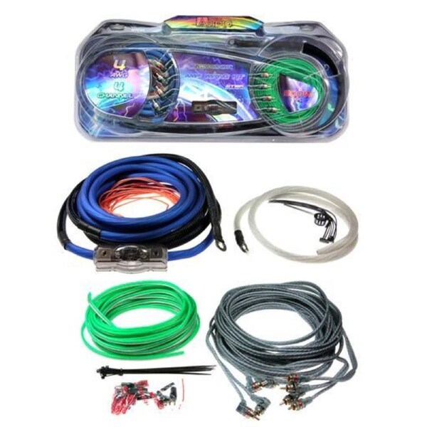 4 Awg Maxcor 800 Watt Quad Cable Kit