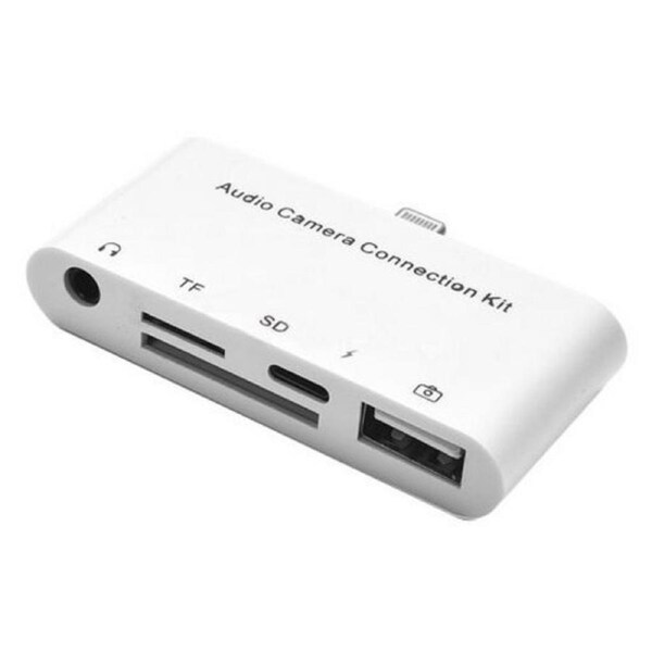 Audio Camera Connection Kit Lightning to USB SD card reader