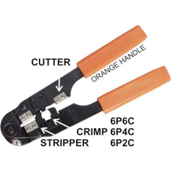 Modular Crimping Tool Rj14 Rj12 Rj11
