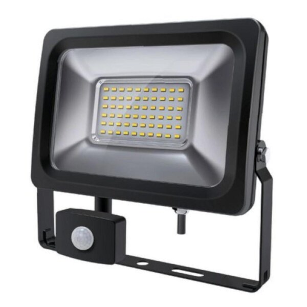 Slim Outdoor Led Floodlight With Pir Motion Sensor 240VAC IP65