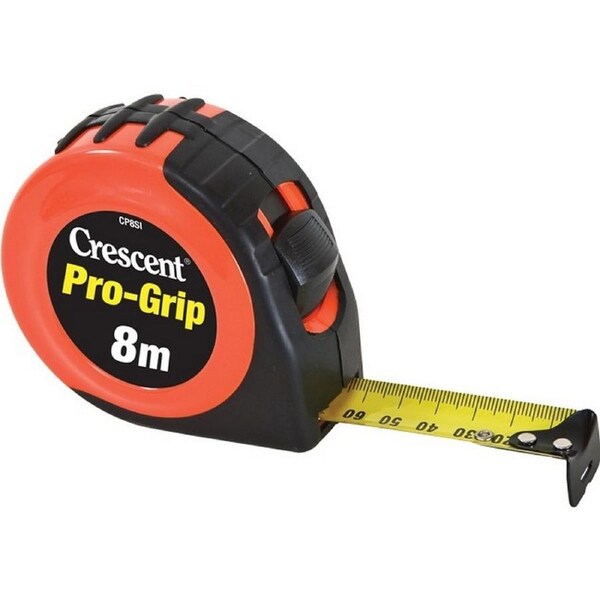 CRESCENT Pro-grip Metric Tape Measure 8m x 25mm