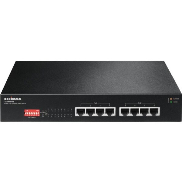 EDIMAX 8 Port Giga POE Switch 130W 8 POE Ports