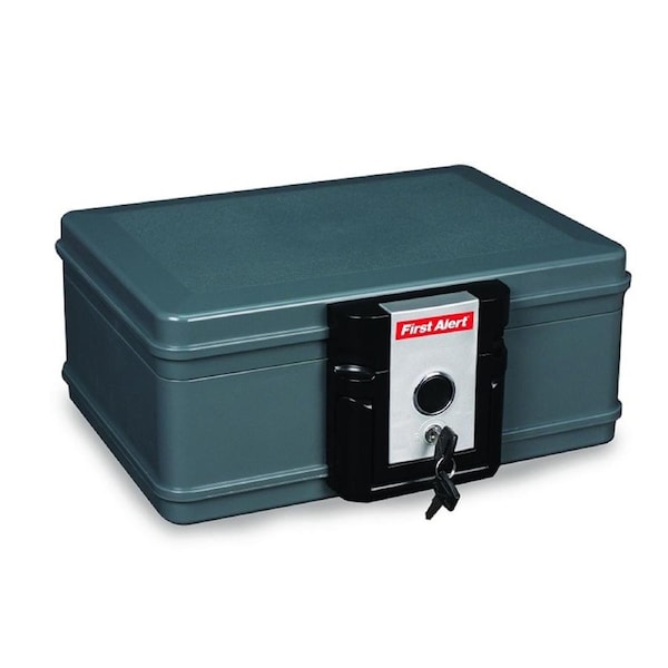 First Alert Resin Fire Safe and Waterproof Protection Chest Fully Submergible