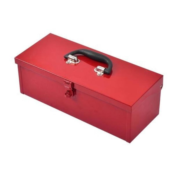 Craftright 385mm Powdercoated Metal Tool Box Powdercoated Finish Lockable
