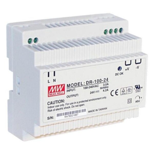 Securview Din Rail Power Supply 12V 24V