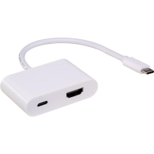 Pro.2 USB-C To HDMI USB-C Adaptor Lead 18Gbps HDMI PD USB-C 15cm