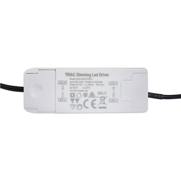 2.1mm DC Plug 20cm Lead Screw Terminal Connections Dimmable Replacement LED Driver