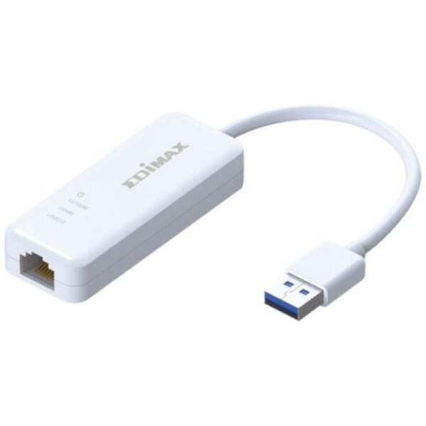 Edimax USB 3.0 Gigabit Ethernet Adaptor Supports IEEE 802.1x flow control and 802.1Q VLAN