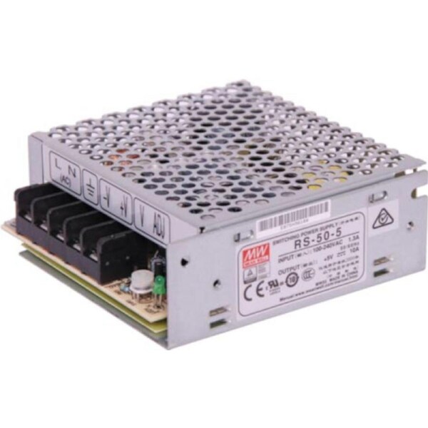 Mean Well 50W 5VDC Switchmode Power Supply
