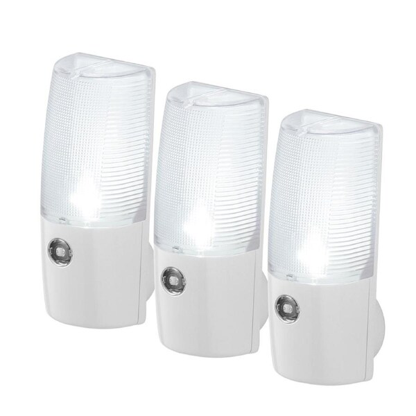 Arlec LED Automatic Dusk To Dawn Nightlight - 3 Pack