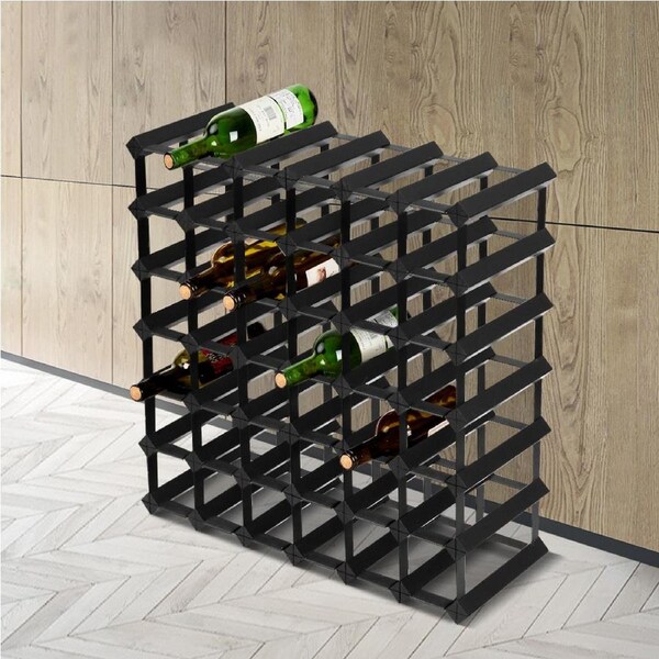 42 Bottle Artiss Wine Rack Black