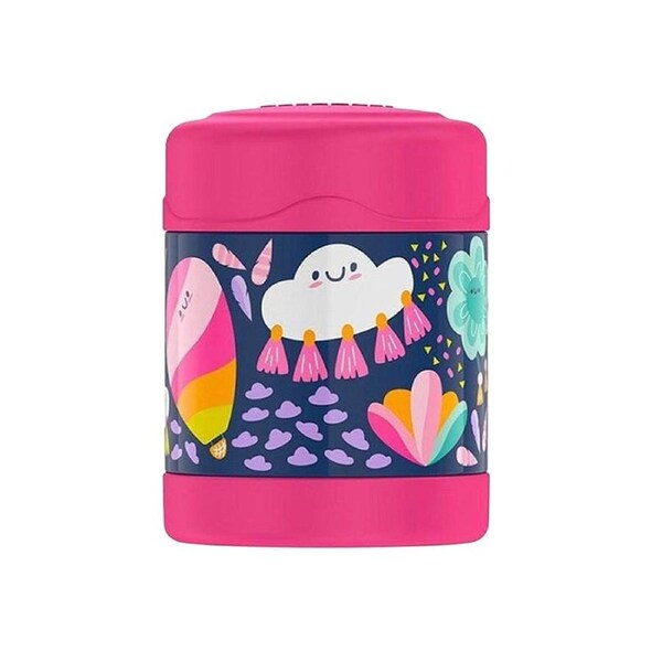 Thermos FUNtainer Vacuum Insulated Food Jar 290ml - Whimsical Clouds