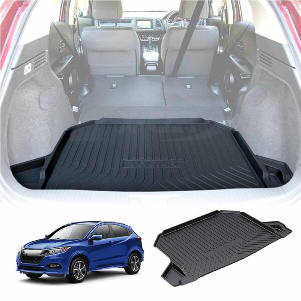Boot Liner Cargo Luggage Tray Trunk Floor Waterproof Rubber Mat Fits Honda HR-V HRV Vezel 2014 2015 2016 2017 2018 2019 2020 2021