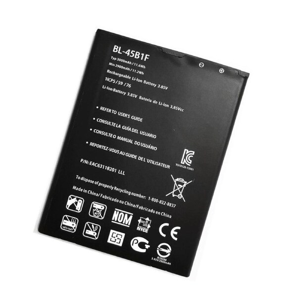 Replacement BL-45B1F Battery for LG V10 F600 F720S H900 H901 H960 H962 H968 K520 K530 K540 K550 K557 L81ALL82VL Stylo 2 VS835