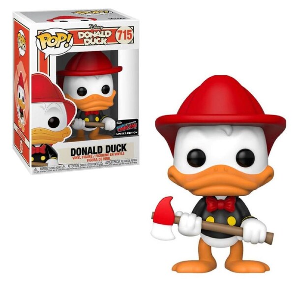 Funko Pop! Disney Donald Duck Firefight NYCC 2019 Limited Edition #715 Vinyl Figure