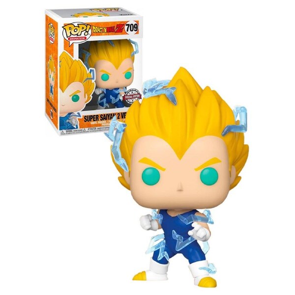 Funko POP Animation Dragonball Z Super Saiyan 2 Vegeta #709 Vinyl Figure