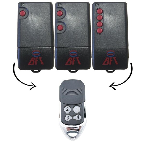 Compatible Remote To Suit BFT TRC