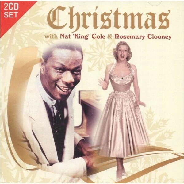 CHRISTMAS with NAT KING COLE & ROSEMARY CLOONEY 2 DISC MUSIC CD NEW SEALED