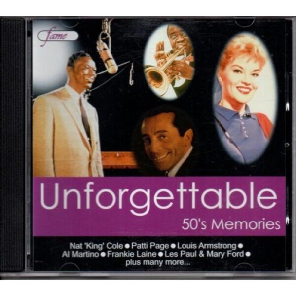 Unforgettable 50's Memories Nat King Cole Patti Page Louis ArmCD NEW SEALED