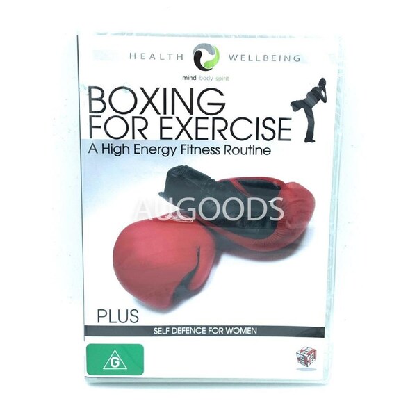 Boxing for Exercise a High Energy Fitness Routine Self Defence Women DVD