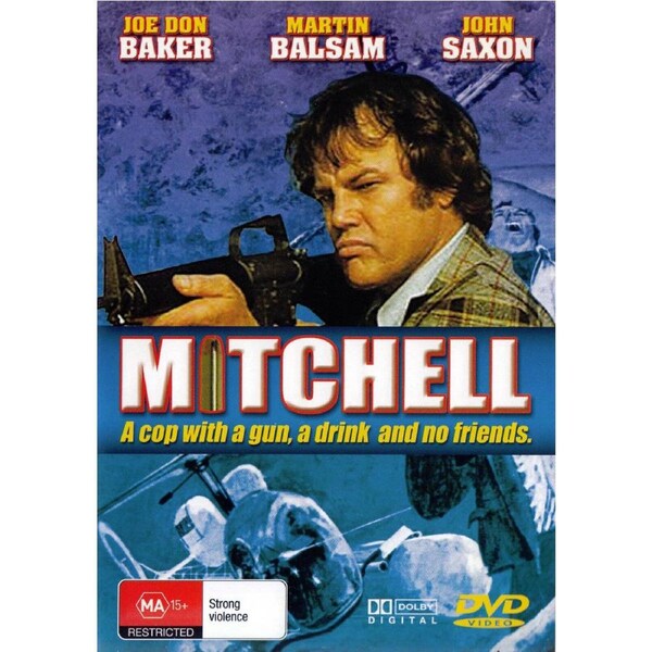 MITCHELL 1980s Comedy Joe Don Baker John Saxon - Rare DVD Aus Stock New