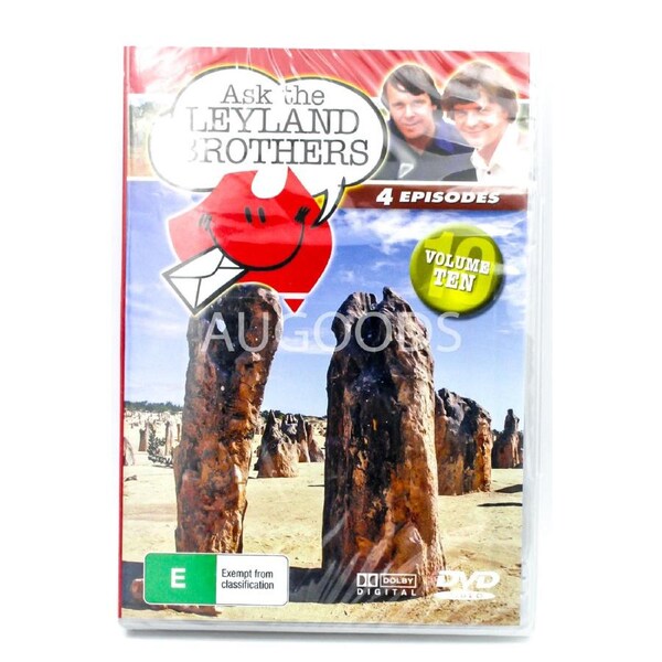ASK THE LEYLAND BROTHERS 4 EPISODES Volume 10 DVD